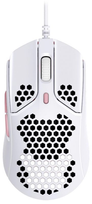 Миша HyperX Pulsefire Haste USB, White/Pink