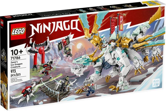 Конструктор LEGO Ninjago Істота Крижаний Дракон Зейна