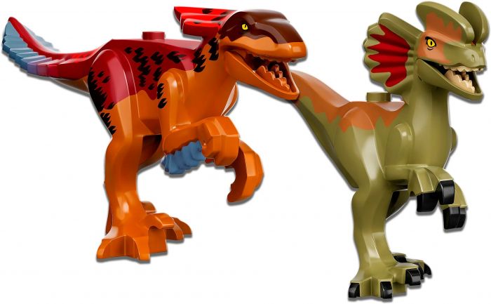 Конструктор LEGO Jurassic World Перевезення пірораптора та дилофозавра