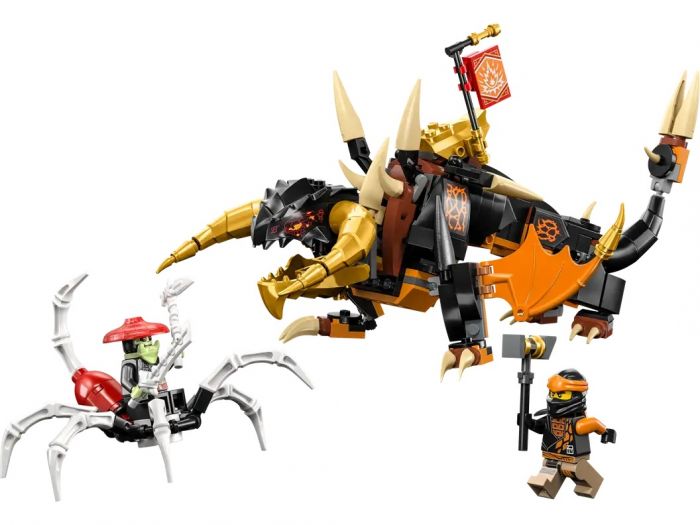 Конструктор LEGO Ninjago Земляний дракон Коула EVO