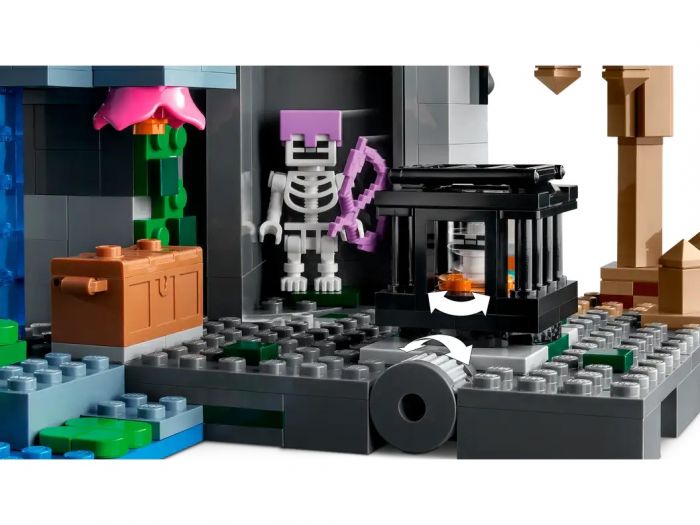 Конструктор LEGO Minecraft Підземелля скелетів