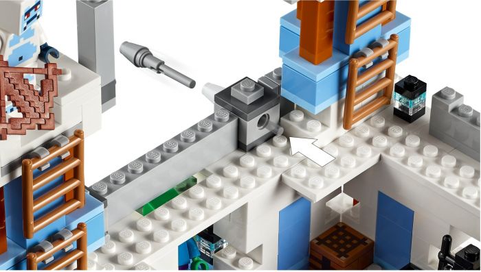Конструктор LEGO Minecraft Крижаний замок
