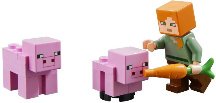 Конструктор LEGO Minecraft Будинок-свиня