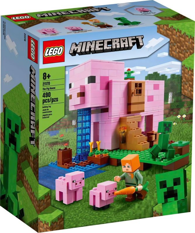 Конструктор LEGO Minecraft Будинок-свиня