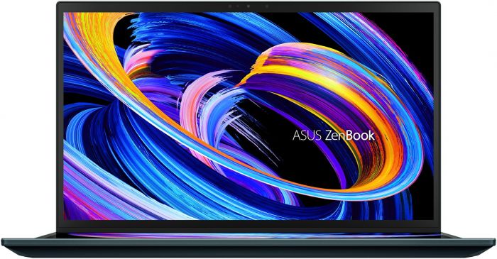 Ноутбук ASUS Zenbook Pro Duo UX582ZM-KY083W 15.6FHD Touch OLED/Intel i7-12700H/32/1024F/NVD3060-6/W11/Blue