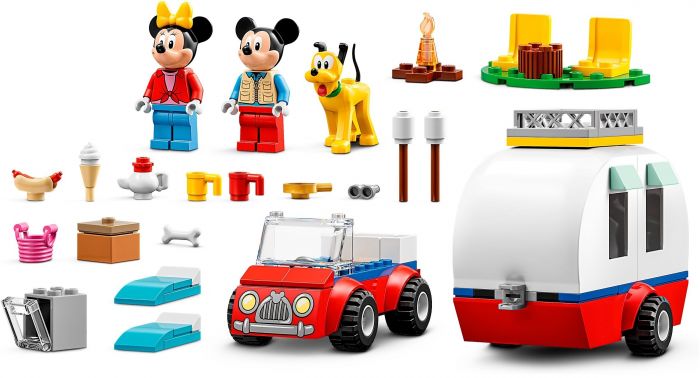 Конструктор LEGO Mickey and Friends Туристичний похід Міккі Маус і Мінні Маус