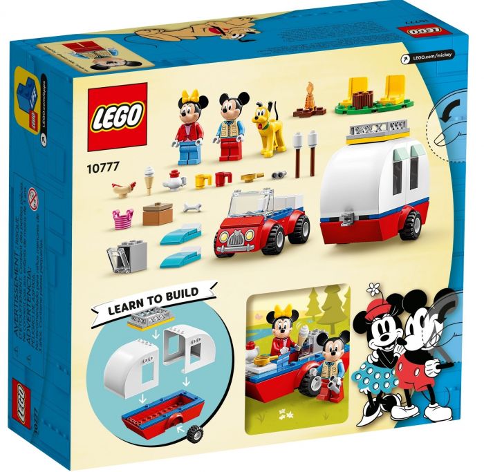 Конструктор LEGO Mickey and Friends Туристичний похід Міккі Маус і Мінні Маус