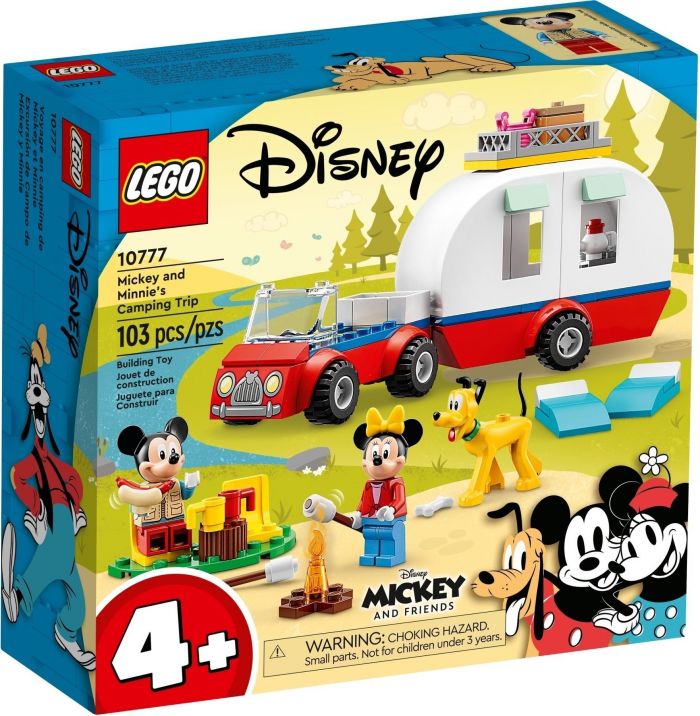 Конструктор LEGO Mickey and Friends Туристичний похід Міккі Маус і Мінні Маус