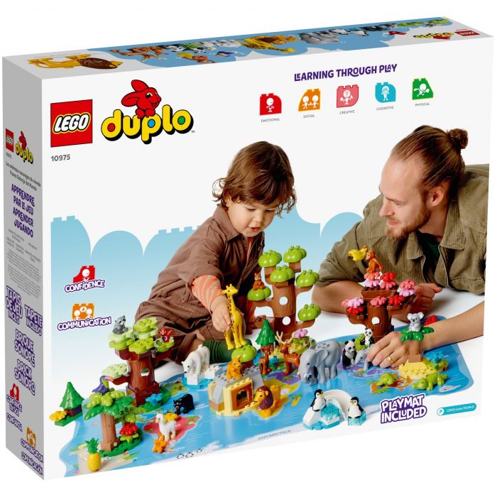 Конструктор LEGO DUPLO Town Дикі тварини світу