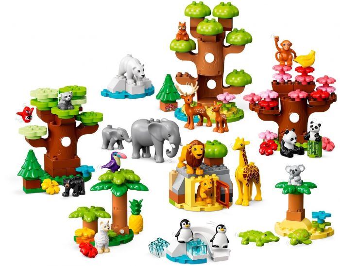 Конструктор LEGO DUPLO Town Дикі тварини світу