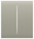 Кнопка центральна для двоклавішного вимикача Ajax CenterButton 2-gang for LightSwitch, Jeweler, бездротовий, olive