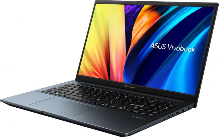 Ноутбук ASUS Vivobook Pro M6500QH-HN038 15.6FHD IPS/AMD R5-5600H/16/512F/NVD1650-4/noOS/Blue