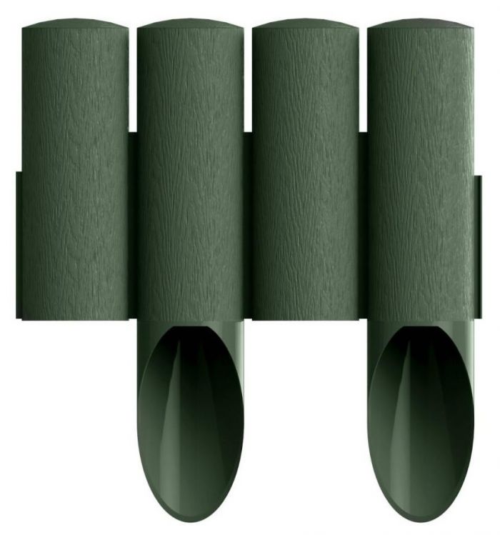 Газонна огорожа Cellfast STANDARD, 4 елементи, 2.3м, зелений