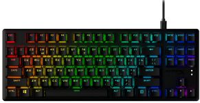 Клавіатура HyperX Alloy Origins Core PBT Aqua USB RGB ENG/RU Black