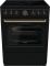 Плита Gorenje GECS6B70CLB електрична склокерамічна, 71л, 60x60см, дисплей, програматор, чорний