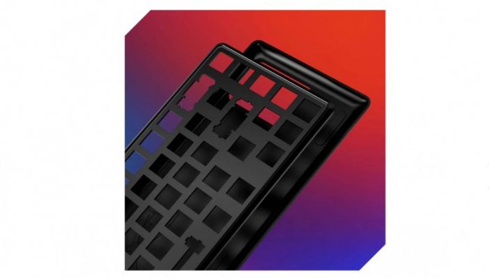 Клавіатура механічна HyperX Alloy Origins Core PBT 87key, Red, USB-A, EN/UK, RGB, чорний