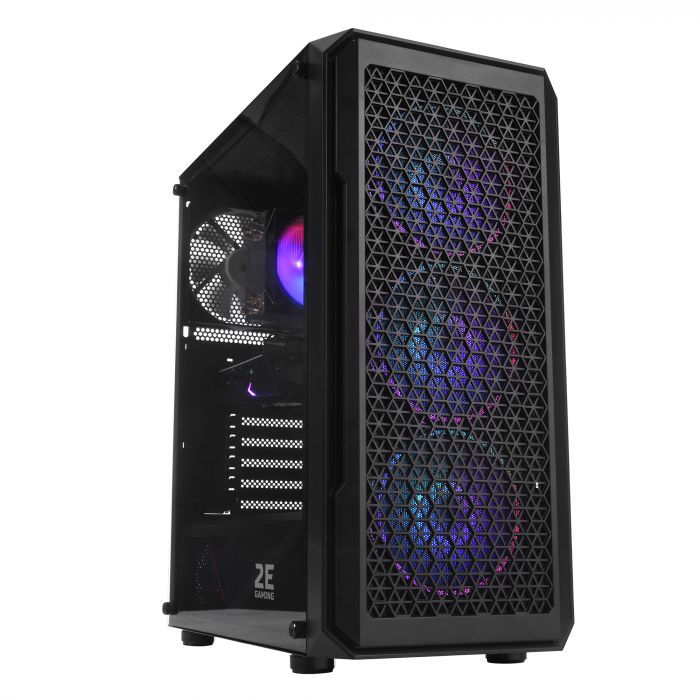 Комп’ютер персональний 2E Complex Gaming Intel i5-12400F/H610/16/256F+1000/RX6600-8/Win11H/2E-G338/600W