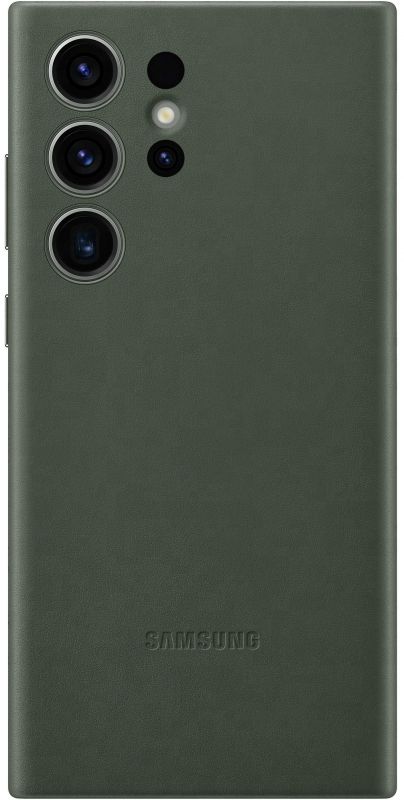 Чохол Samsung Leather Case для смартфона Galaxy S23 Ultra (S918) Green