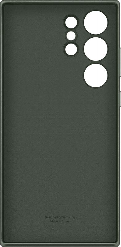 Чохол Samsung Leather Case для смартфона Galaxy S23 Ultra (S918) Green