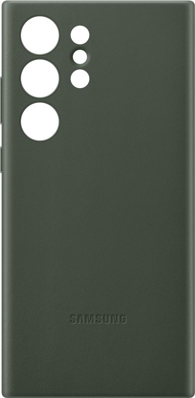 Чохол Samsung Leather Case для смартфона Galaxy S23 Ultra (S918) Green