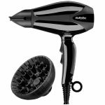 Фен Babyliss, 6715DE, 2400 Вт, 2 концентратори, дифузор, чорний Фен Babyliss, 6715DE, 2400 Вт, 2 концентратори, дифузор, чорний