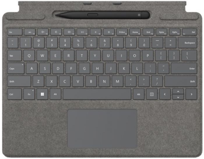 Комплект для Microsoft Surface Pro 9 (клавіатура Pro Signature Platinum + стілус Surface Slim Pen 2 Black)