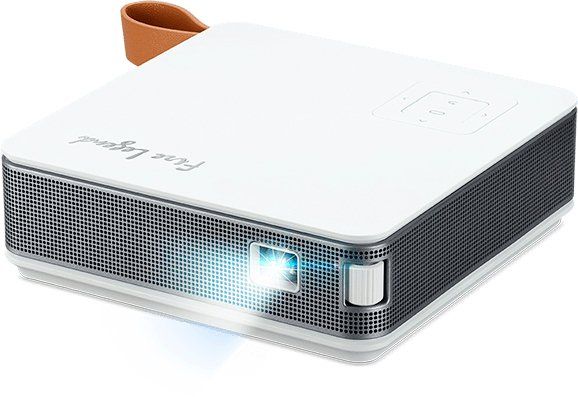 Проектор AOpen PV12p (DLP,  WVGA, 800 LED lm, LED) WiFi сірий