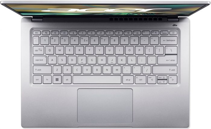 Ноутбук Acer Swift 3 SF314-512 14FHD IPS/Intel i5-1240P/8/512F/int/Lin/Silver