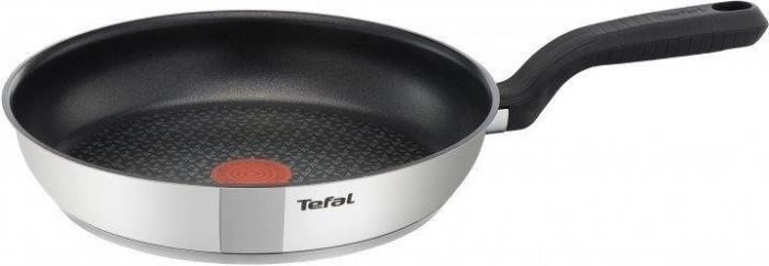 Сковорода Tefal Comfort Max, 26см, покриття Titanium, індукція, Thermo-Spot, нерж. cталь