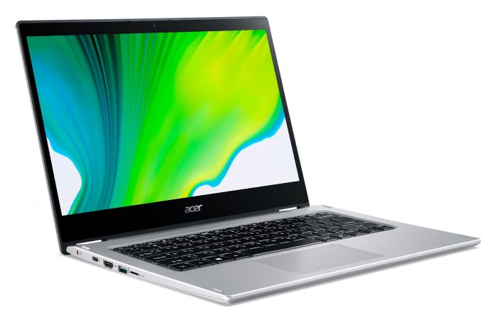 Ноутбук Acer Spin 3 SP314-55N 14FHD IPS Touch/Intel i7-1255U/16/512F/int/W11/Silver