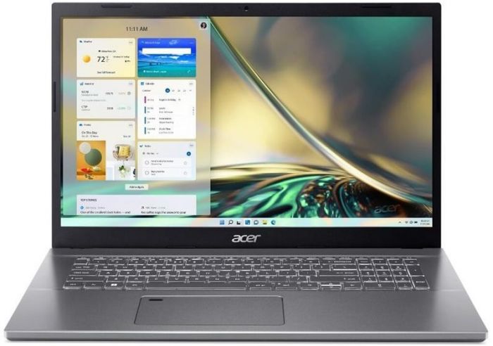 Ноутбук Acer Aspire 5 A517-53G 17.3FHD IPS/Intel i7-1255U/16/512F/NVD550-2/Lin/Gray