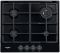 Варильна поверхня Whirlpool газова, 60см, чавун, конфорка з подвійним рядом полум'я, чорний