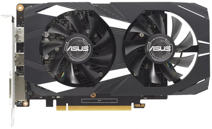 Відеокарта ASUS GeForce GTX 1650 4GB GDDR6 OC DUAL DUAL-GTX1650-O4GD6-P-V2