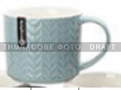 Чашка Ardesto Francesca, 360 мл, блакитна, кераміка