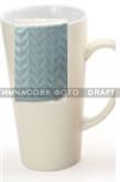 Чашка Ardesto Marco, 480 мл, блакитна, кераміка