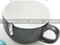 Чашка Ardesto Merino, 480 мл, сіра, кераміка