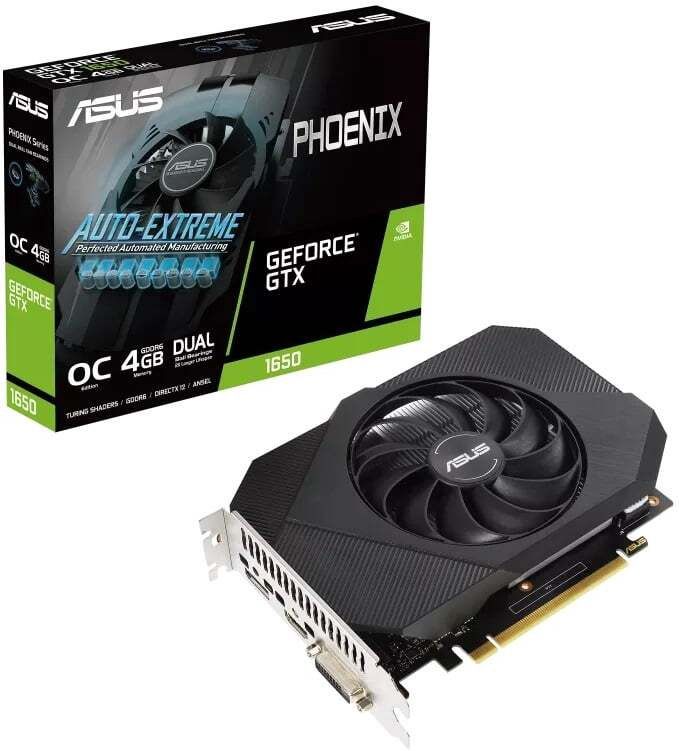 Відеокарта ASUS GeForce GTX 1650 4GB GDDR6 OC PH-GTX1650-O4GD6-P-V2