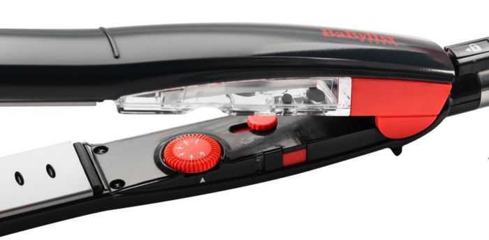 Випрямляч для волосся з функцією пари Babyliss, ST293PE, 58 Вт, чорний