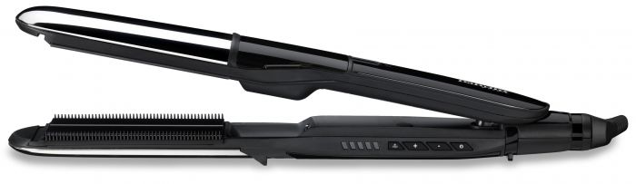 Випрямляч для волосся з функцією пари Babyliss ST496E, 67 Вт, чорний