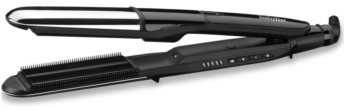 Випрямляч для волосся з функцією пари Babyliss ST496E, 67 Вт, чорний