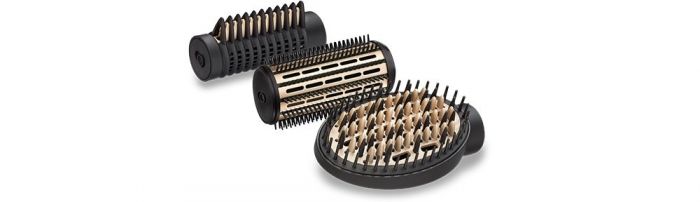 Фен-щітка Babyliss AS970E, 650 Вт, 4 насадки, чорний