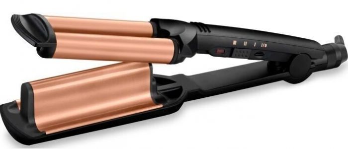 Щипці гофре Babyliss W2447E, 85 Вт, чорний