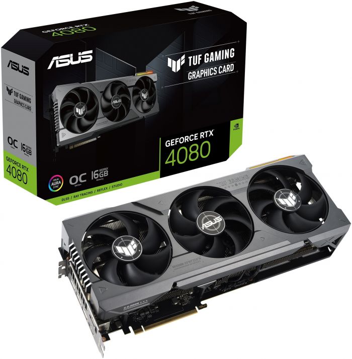 Відеокарта ASUS GeForce RTX 4080 16GB GDDR6X TUF GAMING TUF-RTX4080-16G-GAMING