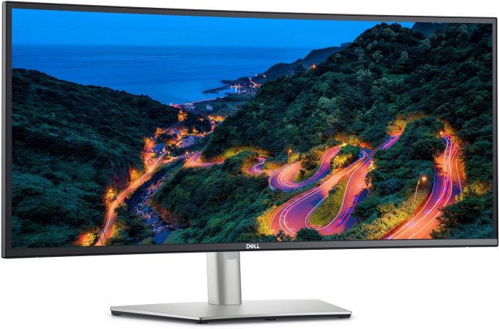 Монітор LCD 34" DELL U3423WE 2xHDMI, DP, USB-C, MM, RJ-45, IPS, 3440x1440, DCI-P3 98%, CURVED, HAS