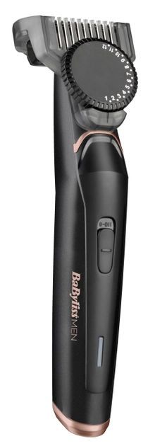 Тример для стрижки Babyliss, T885E, бороди, 1 насадка,  футляр, чорний