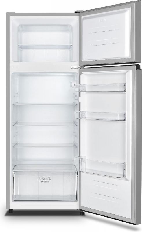 Холодильник Gorenje RF4141PS4 з верxн. мороз., 144x55x55, xолод.відд.-164л, мороз.відд.-41л, 2дв., A+, ST, сірий