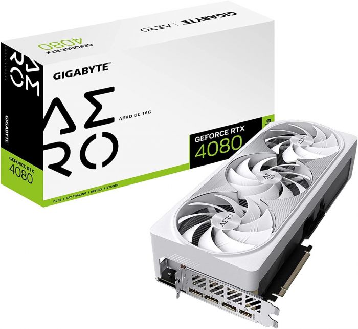 Відеокарта GIGABYTE GeForce RTX 4080 16Gb GDDR6X AERO OC