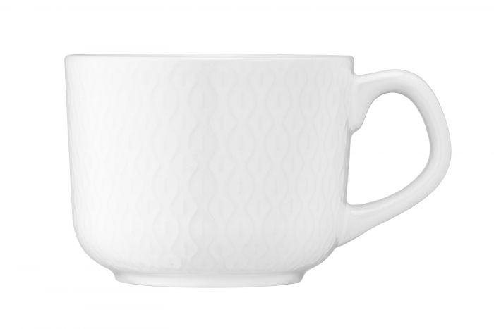 Чашка Ardesto Jumbo, 750 мл, біла, кераміка