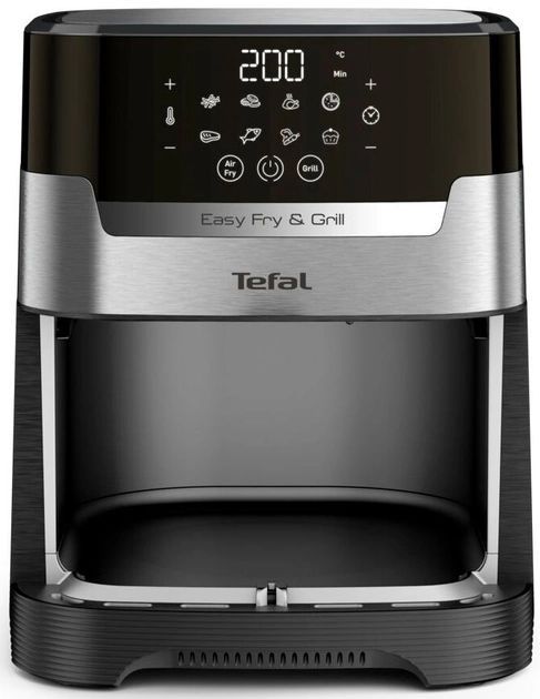 Мультипіч Tefal Easy Fry&Grill Precision, 1550Вт, чаша-4,2л, сенсорне, пластик, чорний-метал