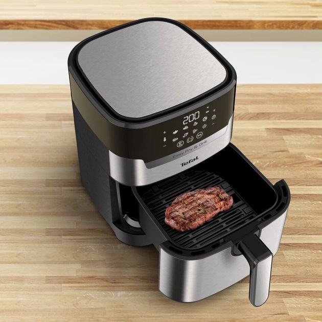 Мультипіч Tefal Easy Fry&Grill Precision, 1550Вт, чаша-4,2л, сенсорне, пластик, чорний-метал